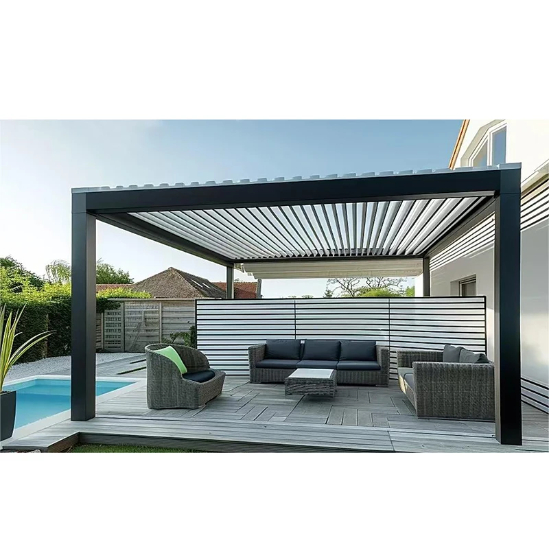 #   Pérgola de aluminio motori - Outdoor Furniture Gazebo reseña y precio