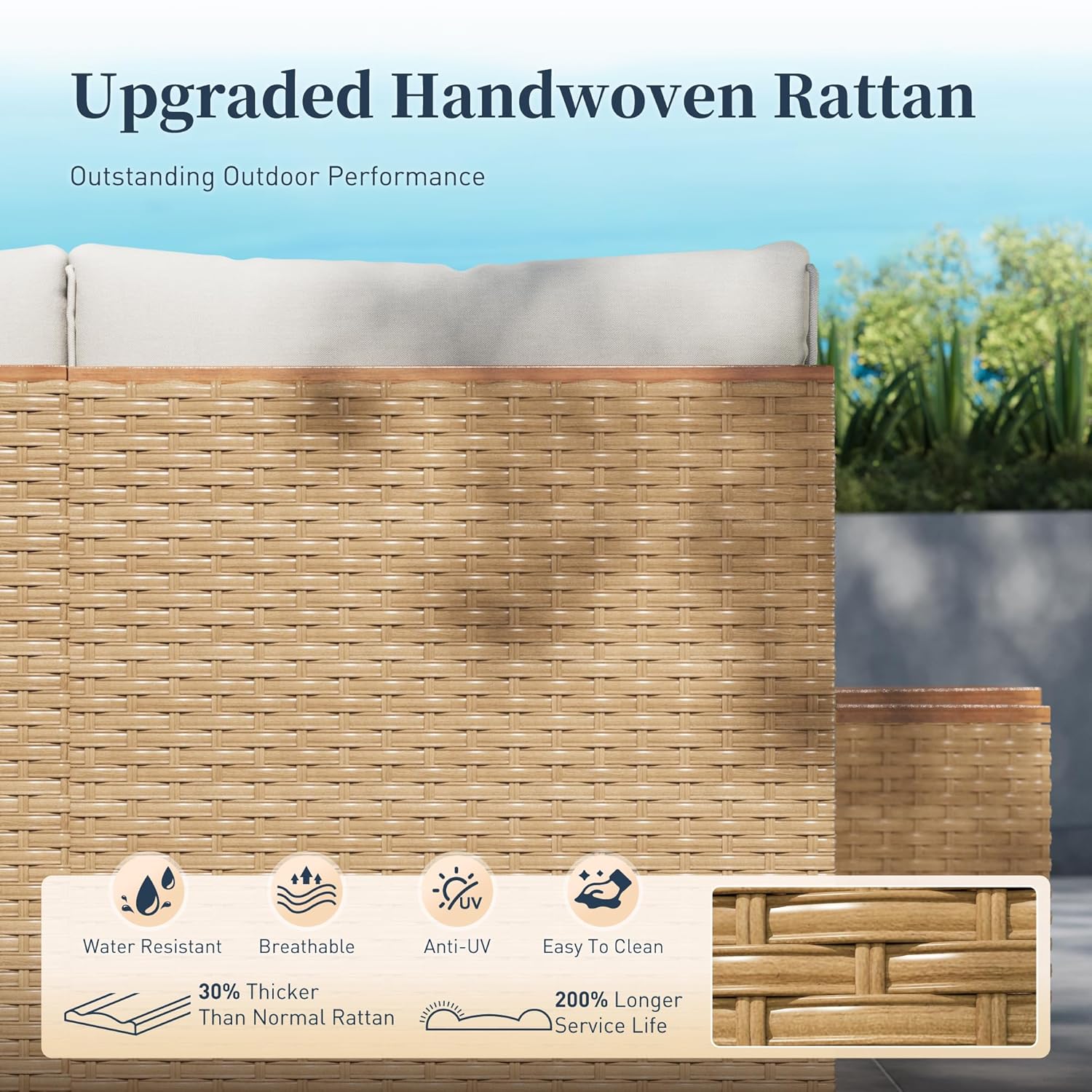 Conjunto de Muebles de Jardín  - Outdoor Furniture Ofo reseña y precio