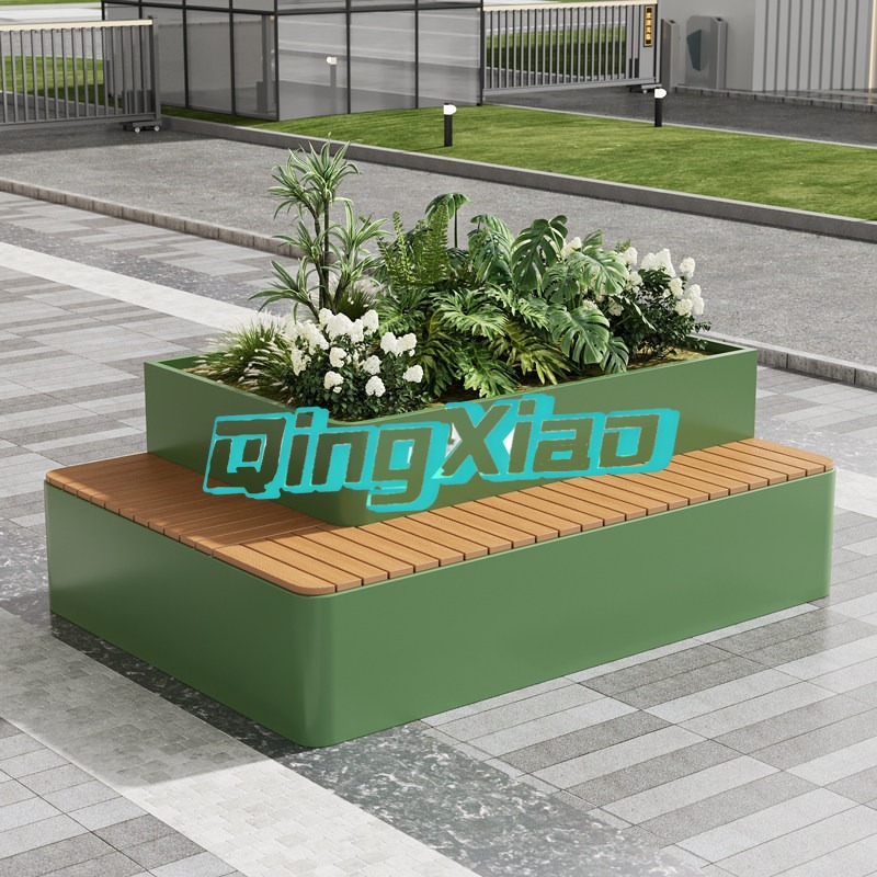 Banco de exterior con jardiner - Outdoor Furniture Bench reseña y precio