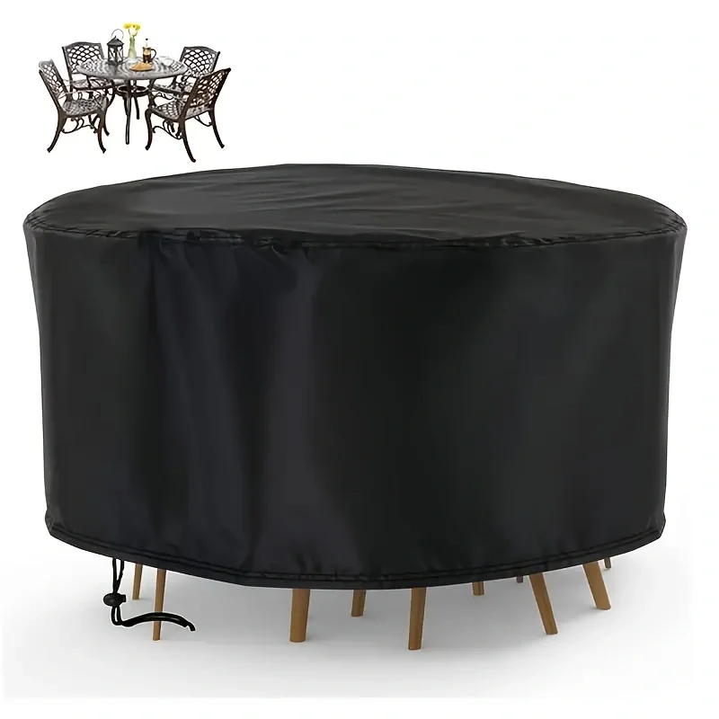 Cubierta redonda impermeable p - Outdoor Furniture Cover Waterproof reseña y precio